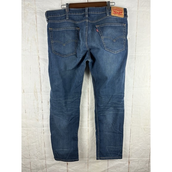 Levi's Other - Levis‎ 502 Jeans Mens 38x30 Blue Slim Fit Medium Wash Denim Blue Cotton Blend